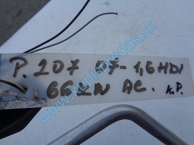 hadica klimatizácie na peugeot 207 1,6hdi, 9655448480